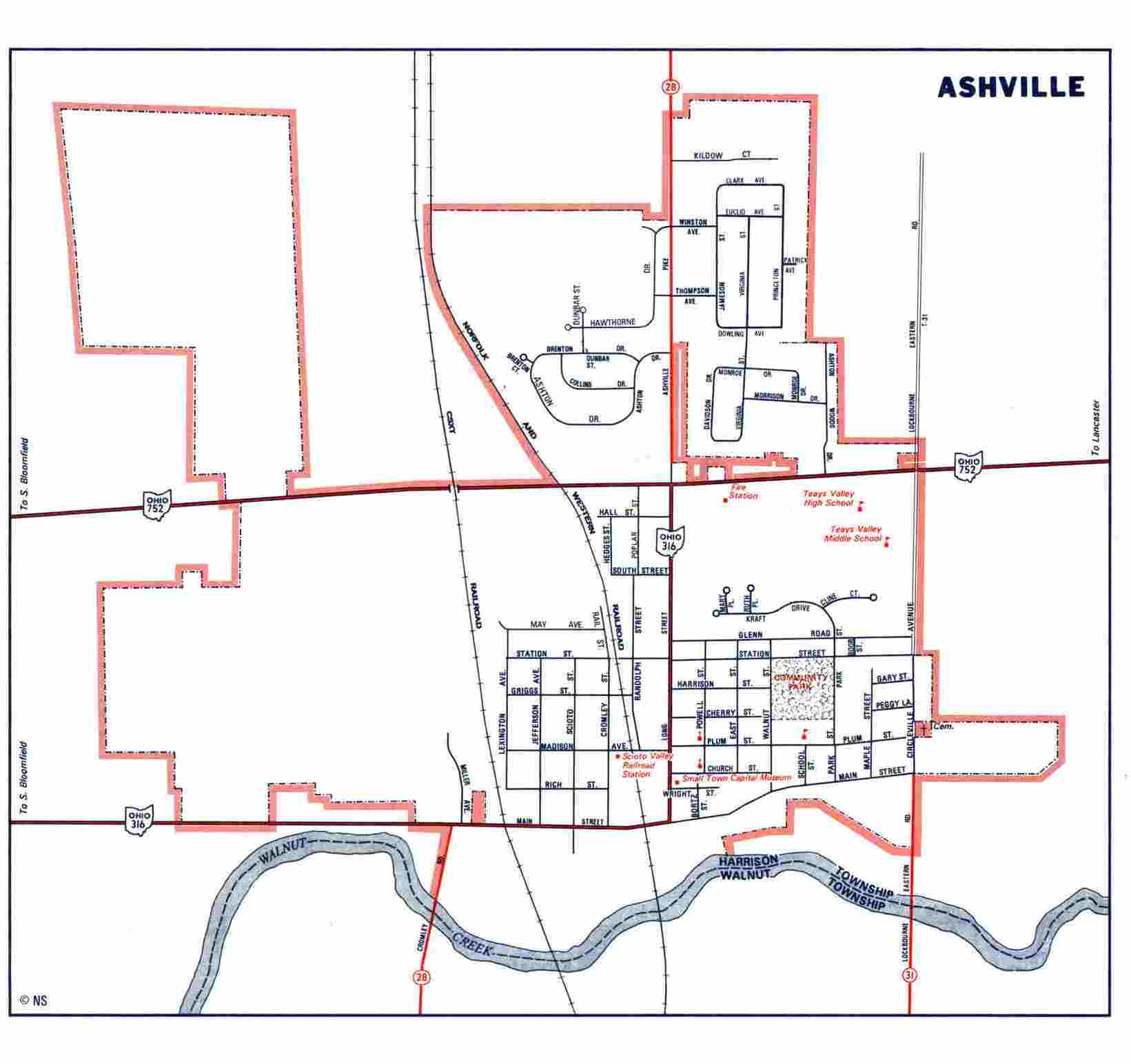 ashville map